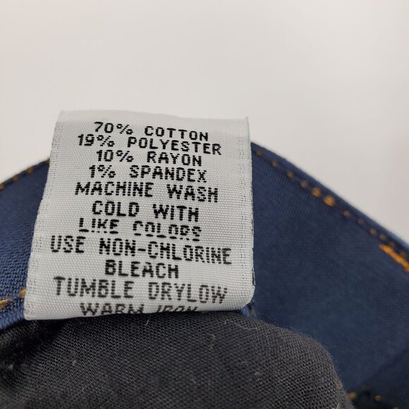 Rod's True Western Light Wash Western Star Button Accent High Rise Jeans 11/12 - Picture 7 of 12